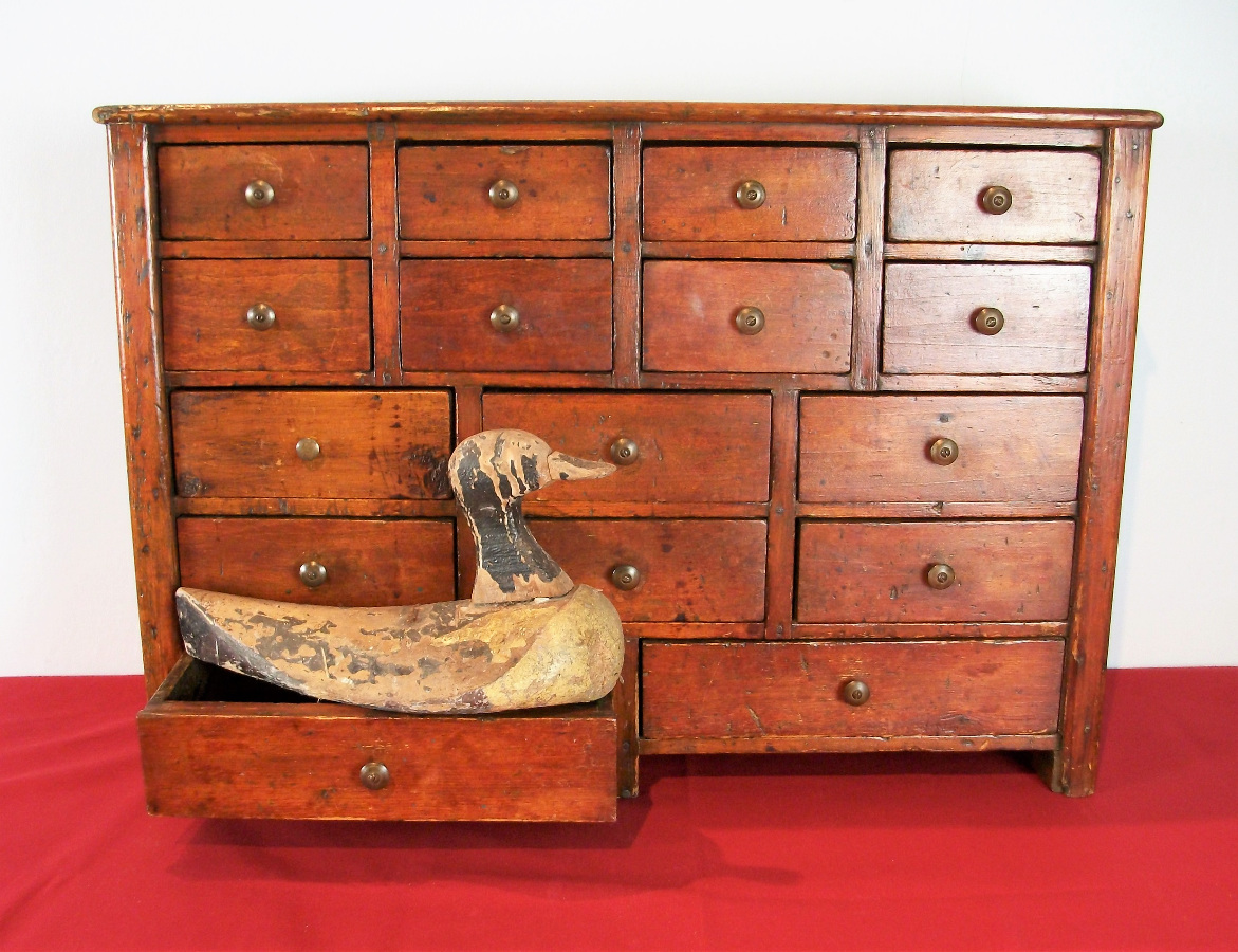 Table top cabinet dated 1910